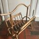 Rattan magazine holder