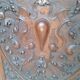2 carved walnut woodwork panels early 20th century
