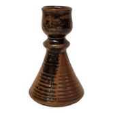 Stoneware candlestick