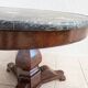 Empire side table in mahogany