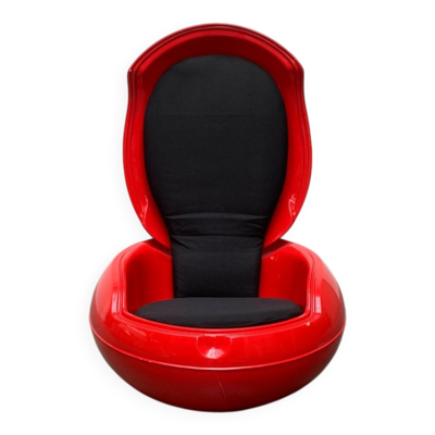 Fauteuil œuf space age Senftenberg Ei par Peter Ghyczy, années 1960
