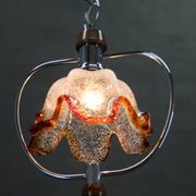 Suspension en verre de Murano, Italie, années 1980