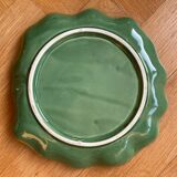 Cabbage leaf dessert plates