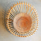 Bamboo and wicker armchair by Janine Abraham & Jan Dirk Rol 1958