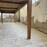 50s pine and oak farmhouse table 2.5m