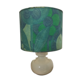 Lamp ceramic with Lampshade 1970