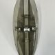 Vintage wall lamp in smoked glass design italy 70's