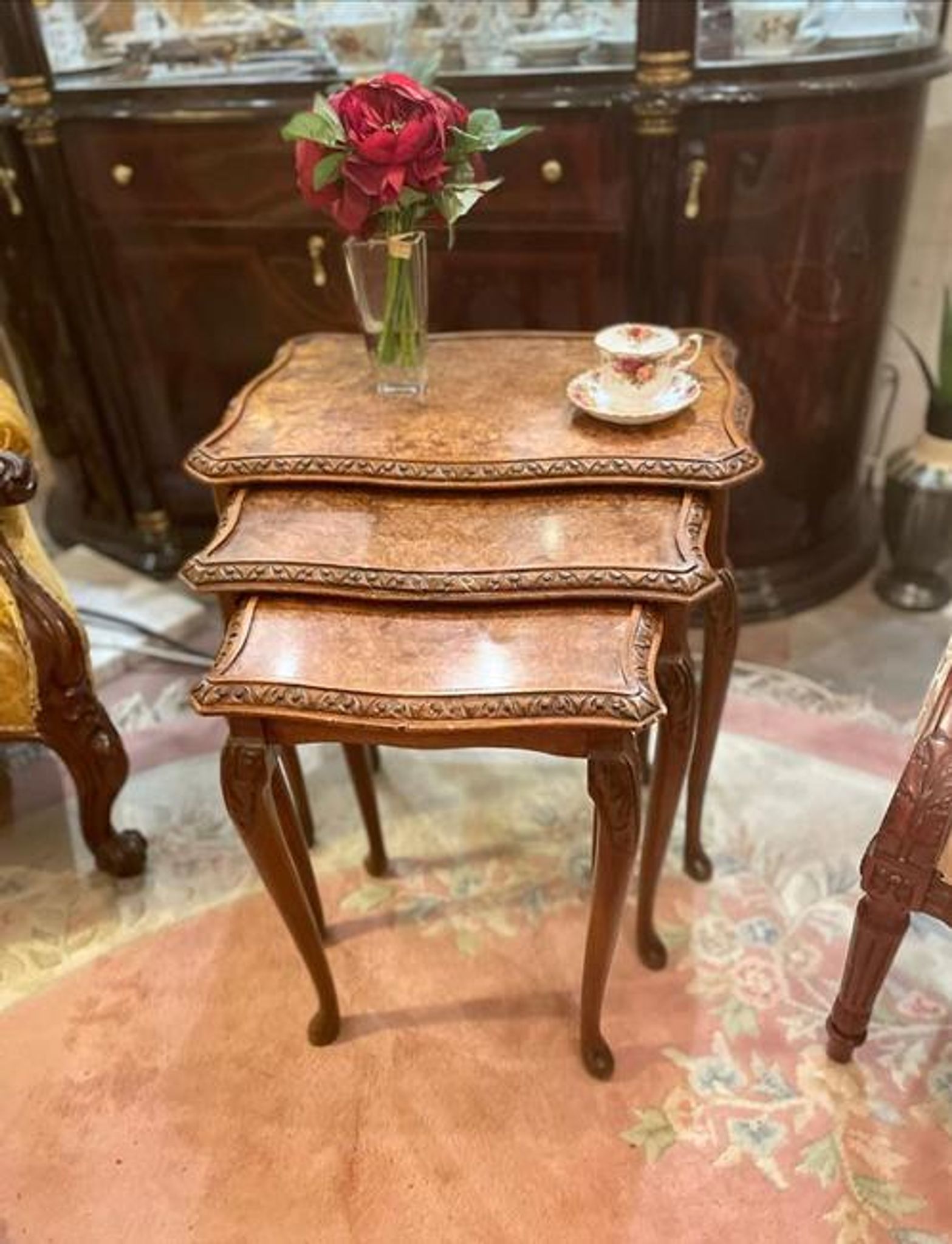 Lot de 3 tables gigognes