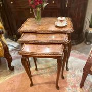 Lot de 3 tables gigognes
