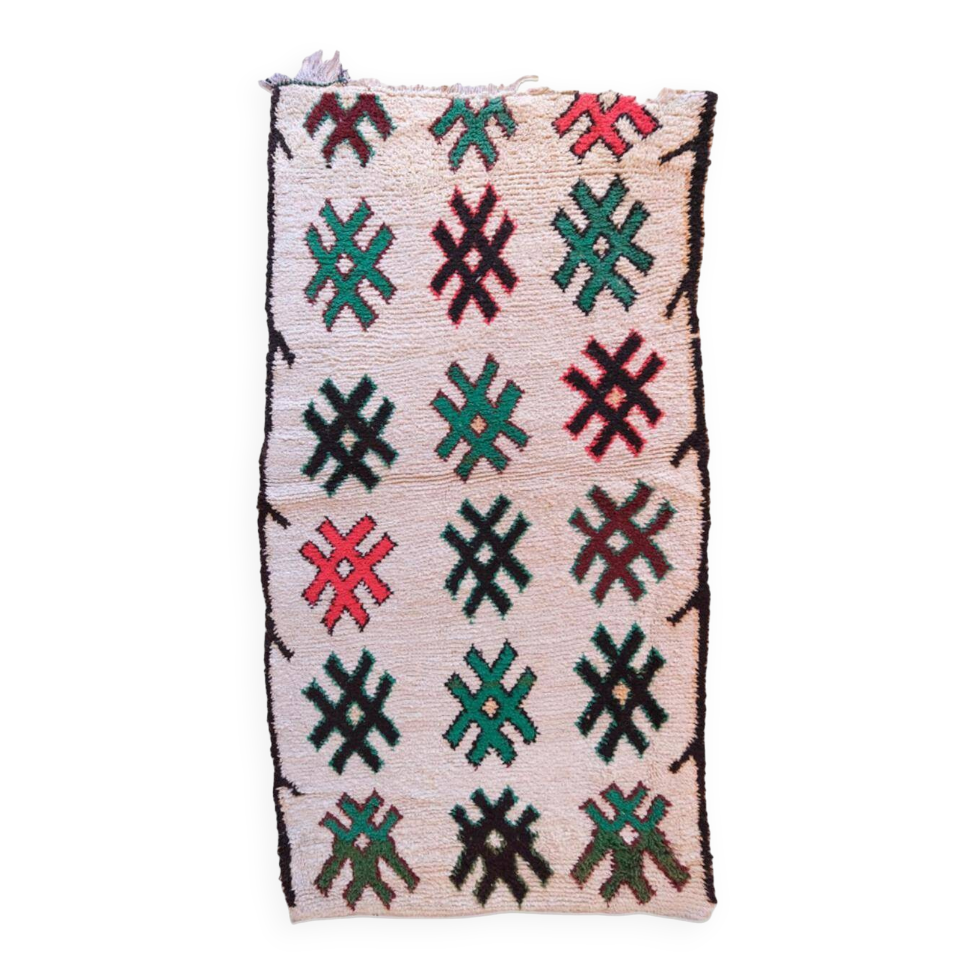 Small Vintage Berber Rug - 177 x 88 cm