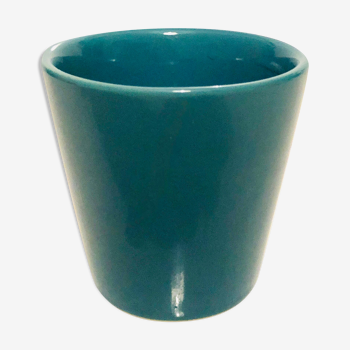 Ceramic blue pot