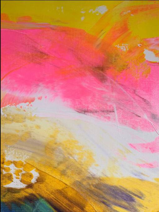 Gunnar Zyl XXL Original Painting – Abstract Street Art
