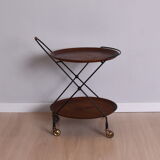 Trolley bar by P. Nagel, JIE Gantofta, Sweden, 1950s