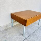 Vintage teak bedside table 1960