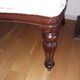 Pair of colonial mahogany armchairs