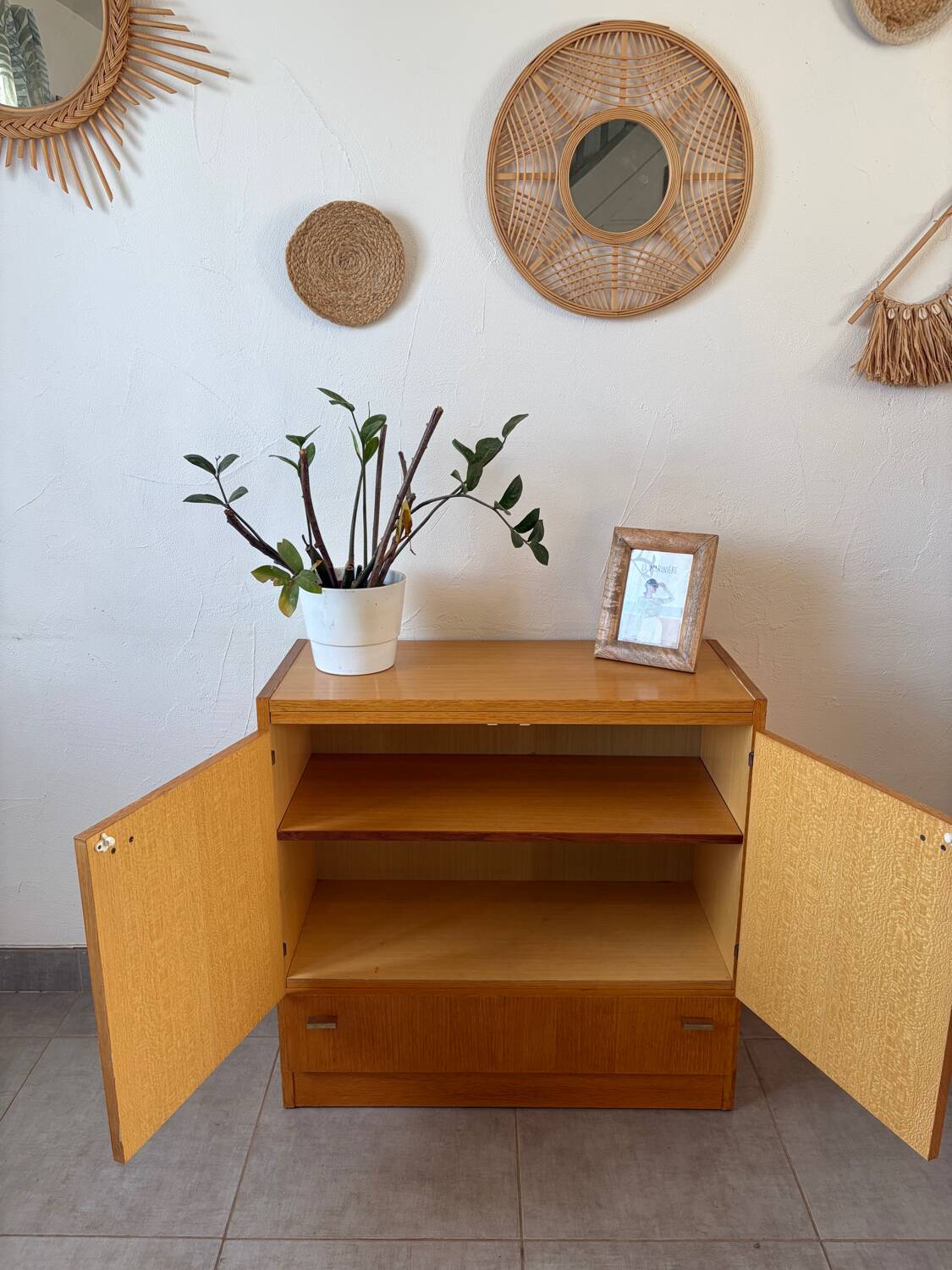 Vintage oak sideboard