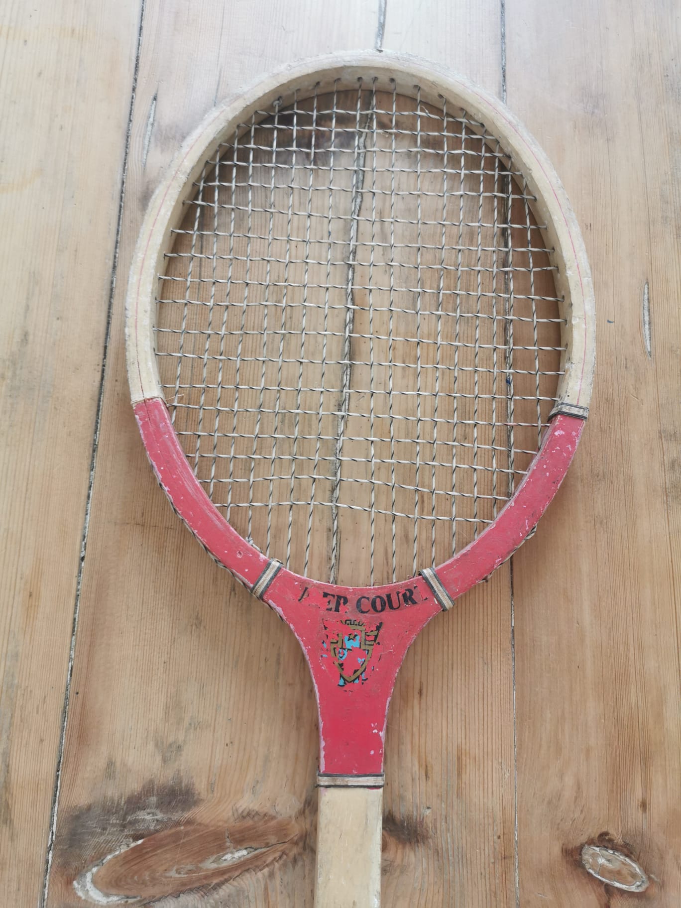 Vintage tennis racket