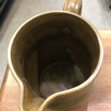 Vintage XL stoneware pitcher Manufacture Digoin