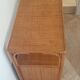 woven rattan chest of drawers - 2 drawers