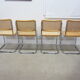Série de 4 chaises Cesca B32 par Marcel Breuer