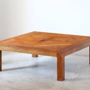table basse chêne massif Motif Parquet Aremberg du 19e