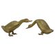 Pair of Bronze Ducks and Geese Figurines France 1940s