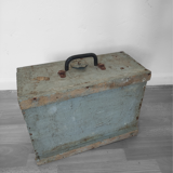 Malle de transport en bois
