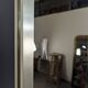 Vintage aluminium and glass display cabinet from the 1980s.