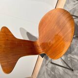 Set of Teak Desk Chairs, Denmark, 1950s