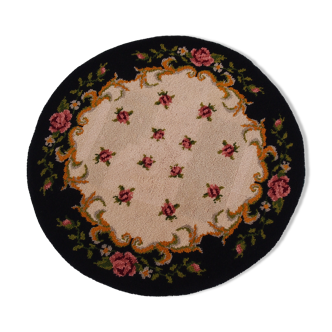 Wool round carpet, 150cm