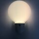 Large pair of vintage Italian wall sconces in the shape of a bulb. NFS