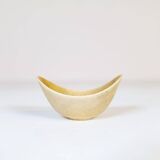 Mid-century modern ceramic set of 3 bowls by Gunnar Nylund, Rörstrand, Sweden.