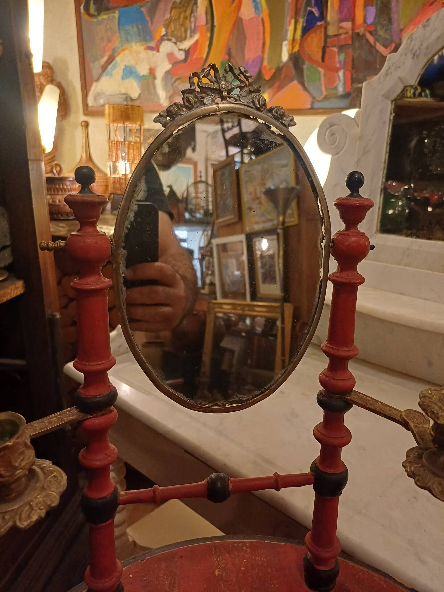 Coiffeuse d'appoint époque Napoléon 3, 19 eme