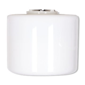 Large Prof Wilhelm Wagenfeld Opaline Pendant Lamp 1930s
