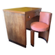 Dressing table and its Art Deco designer chair