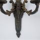 Pair of wall lamps, France, around 1890.