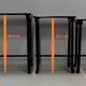 Chinese pull out tables in lase black