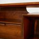 Model 75 rosewood desk by Gunni Omann for Omann Jun Møbelfabrik