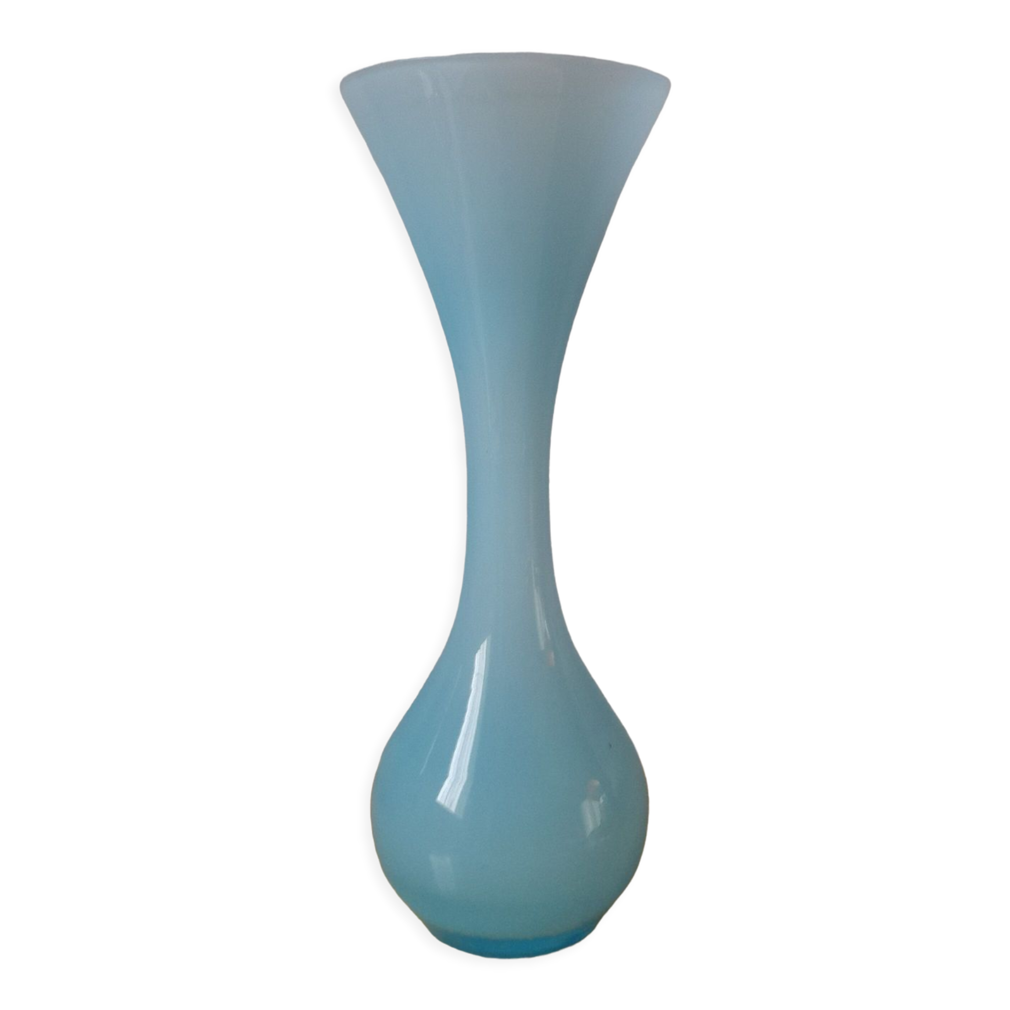 Blue opaline soliflore