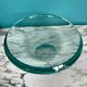 Asymmetrical glass catchall by Max Ingrand for Fontana Arte vintage 1