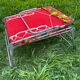 Vintage 70s floral sun lounger