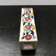 Former vase square ceramic decor vintage flowers