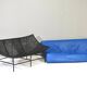 Butterfly sofa in leather by Gerard Van Den Berg for Montis, Netherlands, 1980s