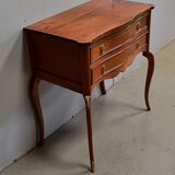 Dresser "Perruquière" in merisier, Louis XV style, early 20th