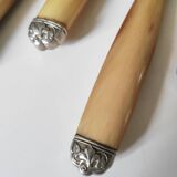Couteaux Estebe, virole argent