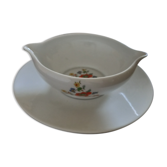 Saucière Limoges porcelain