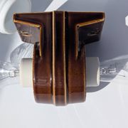 Ifö 6060 Sigvard Bernadotte - Vintage ceramic bathroom wall light