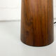 Lampe de table moderniste mid-century en teck, Danemark 1960