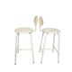 IKEA – metal – ABS plastic – 2 x bar stool – signed – Italy – 1980s