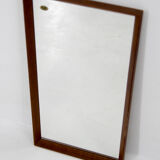 Wall mirror in teak frame, denmark, 1970